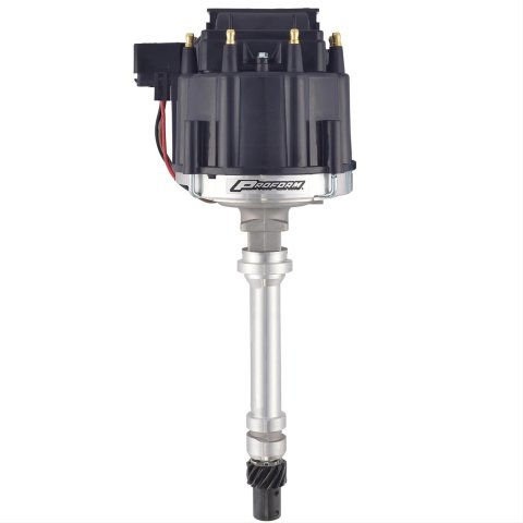 Proform Race HEI Distributors 66941BKM Distributor, HEI, New, Magnetic Pickup, Mechanical Advance, Black Cap, Coil, Chevy, Big/Small, Each