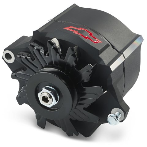 Proform Slant Edge Alternators 141-152 and Generators, Alternator, GM 10SI Case, Black Finish, 12V, 100 amp, 1-wire Hook-up, V-Belt, GM, Small Block, Big Block, Each