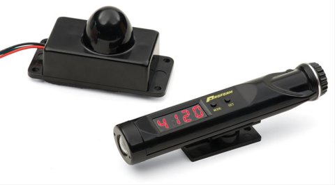 Proform Wireless Digital Mini Shift Light and Diagnostic Tachometer Combos 67006C Light, Adjustable, Wireless, 100 to 12,000 rpm, 4/6/8/10/12-Cylinder, Black, Amber LED Light, Each