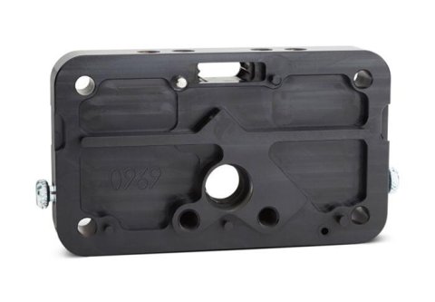 Proform Race Calibration Billet Metering Blocks 67150BK Block, Calibration, Primary, Aluminum, Black Anodized, Holley 4150 Series, Each