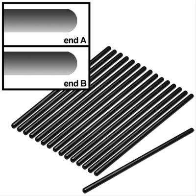 Proform High Performance Pushrods 66889C Pushrods, Steel, Heat-Treated, 5/16 in. Diameter, Stock Length +.100 in., Chevy, Small Block, Set of 16