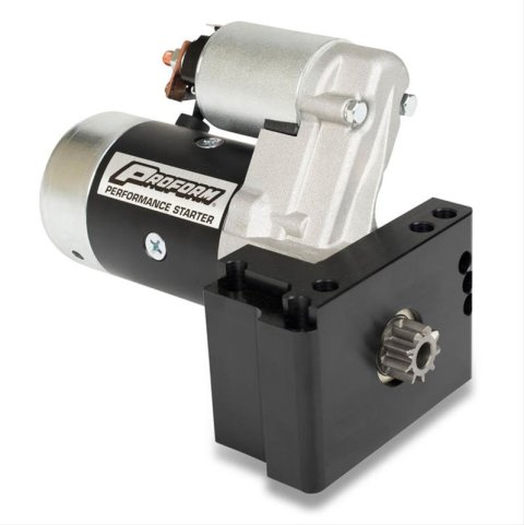 Proform High-Torque Starters 66267 Starter, High Torque, Staggered Bolt Pattern, Chevrolet, Big/Small Block, Each