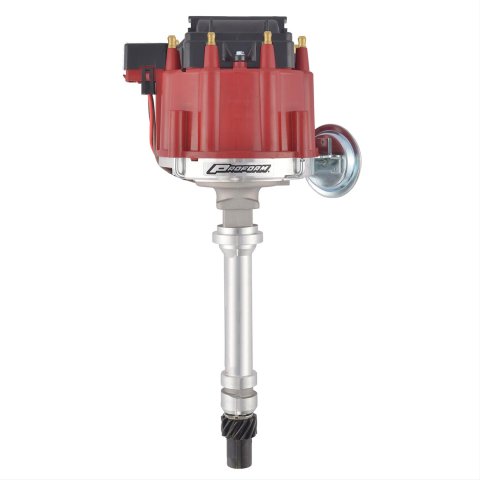 Proform Race HEI Distributors 66941RC Distributor, HEI, New, Magnetic Pickup, Mechanical, Vacuum Advance, Red Cap, Coil, Chevy, Big/Small, Each