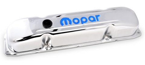 Proform Stamped Steel Mopar Valve Covers 440-813 Covers, Steel, Chrome, Logo, Mopar, Big Block B/RB, Pair