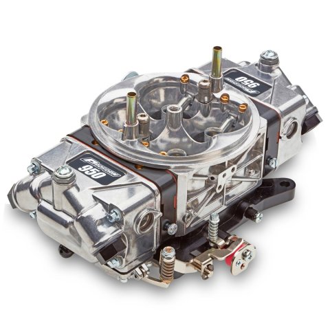 Proform Race Series 950 CFM 4-Barrel Carburetor 67202-ALC Carburetor, Alcohol, Series, Universal, cfm, 4-Barrel, Dual Inlet, Tumble Polished, Each