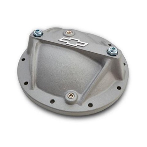 Proform Chevy Bowtie 10 Bolt GM 8.2/8.5 Inch Differential Cover 141-698 Cover, Aluminum, Natural, Logo, in. Each