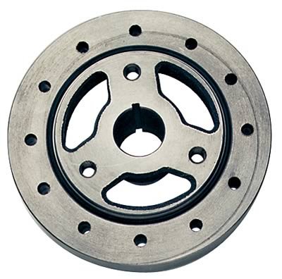 Proform Balancers 66510 Harmonic Balancer, Internal Balance, Nodular Iron, Natural, 6.75 in. Diameter, Avanti, GM, Chevy, Small Block, Each