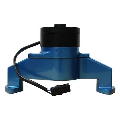 Proform Electric Water Pumps 68230B Pump, Electric, 35 gpm, Aluminum, Blue, Chevy, Big Block, Includes Hose Adapter, Each