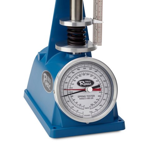 Rimac Big Blue Spring Testers BB1000 Valve Tester, Blue, 0-1,000 lbs./in. Range, Each