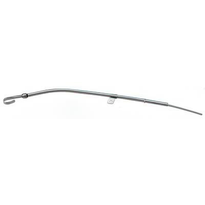 Proform Chrome Engine Oil Dipstick Kits 141-551 with Tube, Engine, Steel, Chrome, Classic Hook Handle, Passenger Side, GM/Chevy, Small Block, Each