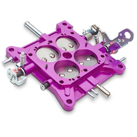 Proform Billet Throttle Base Plates 67155 Carburetor Plate, Aluminum, Holley 4150, Each