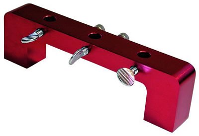 Proform Dial Indicator Stands 66797 Stand, Aluminum, Red Anodized, Magnetic Deck Bridge, 4 1/2 in. Bore Span, Each