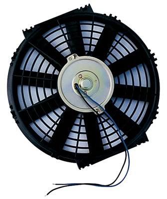 12 Inch 1,200 CFM Proform GM Licensed Electric Fan 141-642 Fan, Single, in. Diameter, Reversible, Black, Nylon, Each