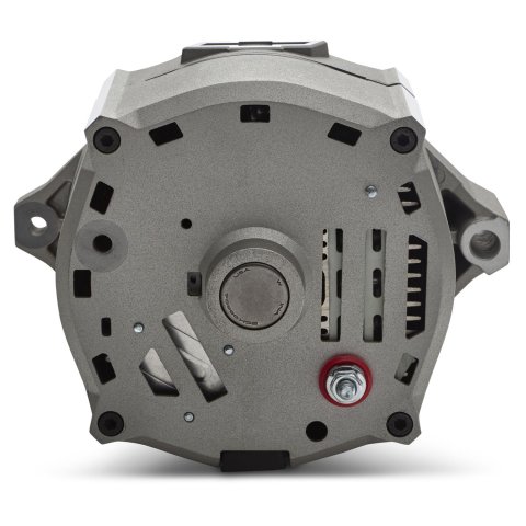Proform Slant Edge Alternators 141-149 and Generators, Alternator, GM 10SI Case, Gray Crinkle, 12V, 100 amp, 1-wire Hook-up, V-Belt, GM, Small Block, Big Block, Each