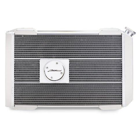 Proform Slim-Fit Radiator Systems 69680.2 Radiators, Systems, Crossflow, Aluminum, Transmission Cooler, Single Fan, Aluminum Shroud, Ford, Kit