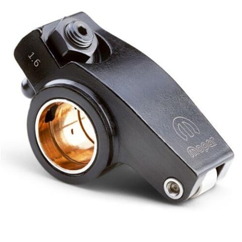 Proform Extruded Aluminum Shaft Mount Roller Rocker Arms 440-469 Arms, Arms, 1.6 Ratio, Aluminum, Black Anodized, Chrysler, Dodge, Plymouth, Small Block, Set of 16