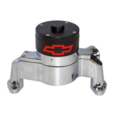 Proform Electric Water Pumps 141-650 Pump, Electric, 35 gpm, Aluminum, Natural, Chevy, Small Block, Each