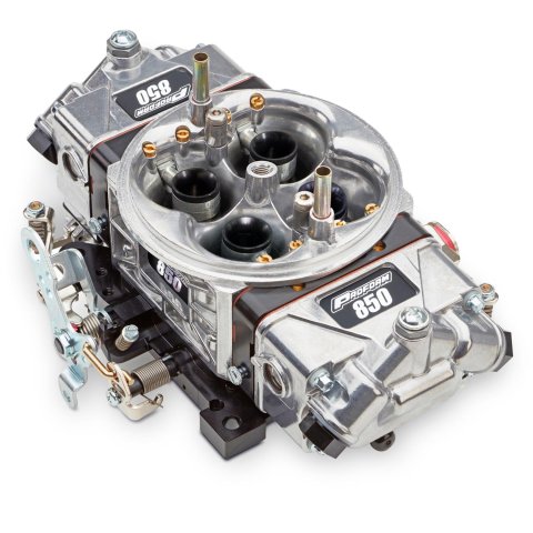 Proform Race Series 850 CFM 4-Barrel Carburetor 67201-AN Carburetor, Gasoline, Series, Universal, cfm, 4-Barrel, Dual Inlet, Annular Boosters, Tumble Polished, Each