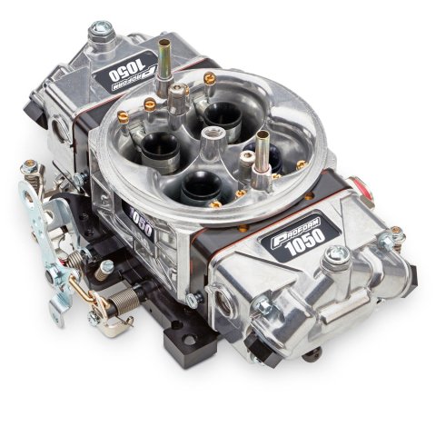 Proform Race Series 1,050 CFM 4-Barrel Carburetor 67209-AN Carburetor, Gasoline, Series, Universal, cfm, 4-Barrel, Dual Inlet, Annular Boosters, Tumble Polished, Each