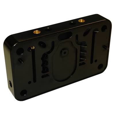 Proform Secondary Metering Block Conversions 67163C Block, Secondary, Billet Aluminum, Black Anodized, Holley, 4150, Vacuum Secondary, Kit