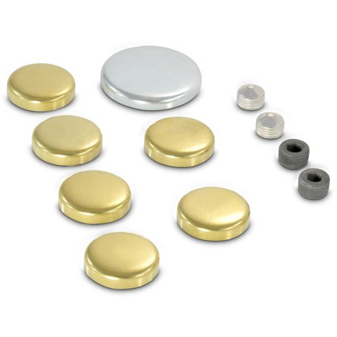 Proform Freeze Plug Kits 66555 Plugs, Brass, Ford, 351C, 351M, 400, Kit