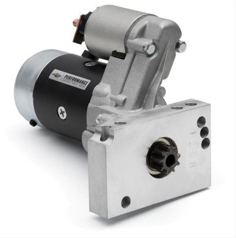 Proform High-Torque Starters 141-684 Starter, GM Licensed, High Torque, Billet Aluminum Block, 15:1 Max Comp. Ratio, Chevy, V-8, Inline Pattern