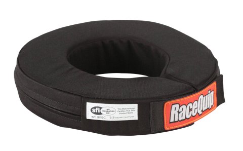 RaceQuip 360 Degree SFI Rated Helmet Supports 337009RQP Support, Degree, Black, Adult 21 in., 3.3, Each