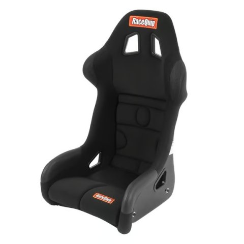 RaceQuip Composite FIA Racing Seats 96775579RQP Seat, Composite, Rated, Black, Highback, 16 in. Width, Each
