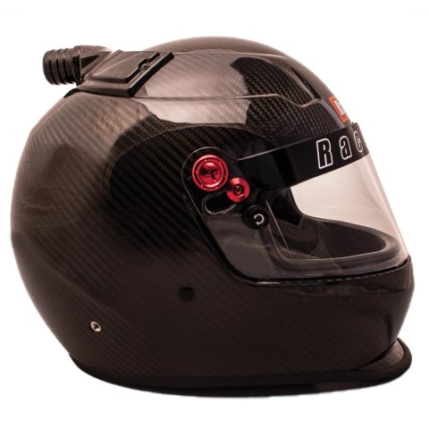 RaceQuip PRO20 Top Air Helmets 92669069RQP Helmets, Air, Full, Gloss Carbon Fiber, Snell SA2020, EPS Liner, No Graphic, X-Large, Each