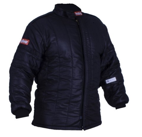 RaceQuip SFI-15 Multi-Layer Fire Suit Jackets 91919959RQP Driving Jacket, Racing Driver Jacket, Nomex, Multi Layer, SFI 3.2A/ 15, Black, Large, Each