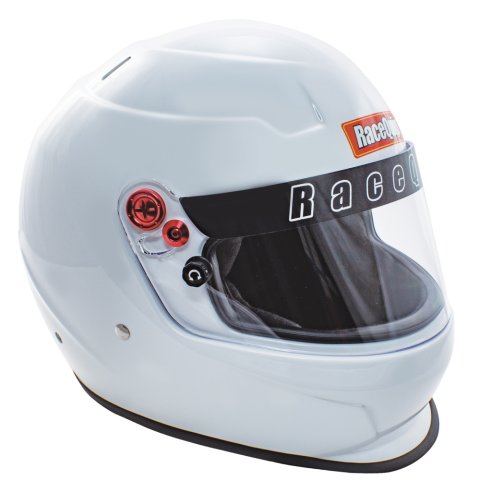 RaceQuip PRO20 Helmets 276118RQP Helmet, PRO20, Full, Gloss White, Snell SA2020, EPS Liner, No Graphic, 3X-Large, Each