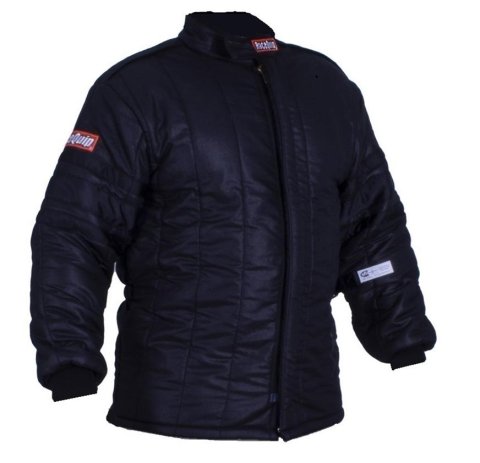 RaceQuip SFI-20 Multi-Layer Fire Suit Jackets 91930039RQP Driving Jacket, Racing Driver Jacket, Nomex, Multi Layer, SFI 3.2A/ 20, Black, Medium, Each