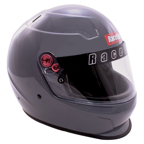 RaceQuip PRO20 Helmets 276667RQP Helmet, PRO20, Full, Gloss Steel Grey, Snell SA2020, EPS Liner, No Graphic, 2X-Large, Each