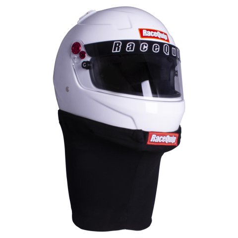 RaceQuip Helmet Skirts 432992RQP Skirts, SFI 3.3/5 Fire Retardant, Three-Layer Skirt, Black, Each