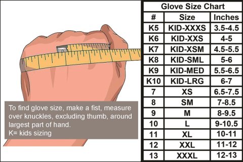 RaceQuip 355 Gloves 3550089RQP Driving Gloves, 355, 2-Layer, Leather/Nomex®, Black, Youth 3X-Small, SFI 3.3/5, Pair