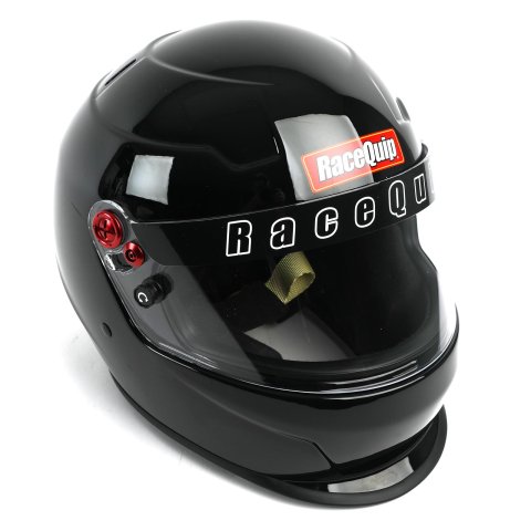 RaceQuip PRO20 Helmets 276005RQP Helmet, PRO20, Full, Gloss Black, Snell SA2020, EPS Liner, Large, Each