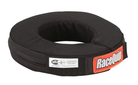 RaceQuip 360 Degree SFI Rated Helmet Supports 3370097RQP Support, degree Style, Black, 3.3 Safety Rating, Youth Size, Each