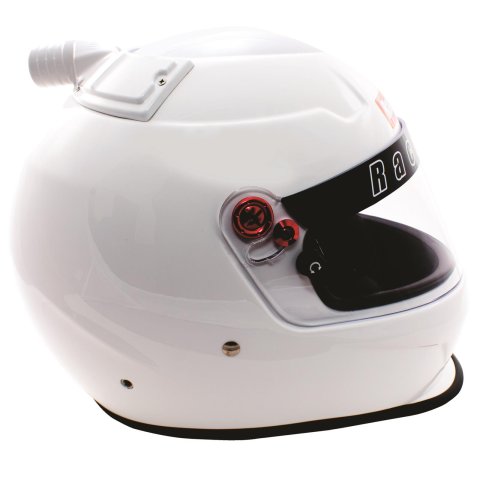 RaceQuip PRO20 Top Air Helmets 266117RQP Helmet, Air, Full, Gloss White, Snell SA2020, EPS Liner, No Graphic, 2X-Large, Each