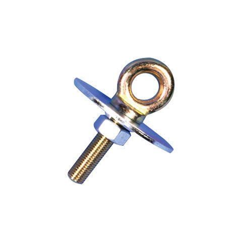 RaceQuip Harness Hardware Pieces 700060RQP Eye Bolt, Seat Belt Harness, Steel, Gold Iridite, Each