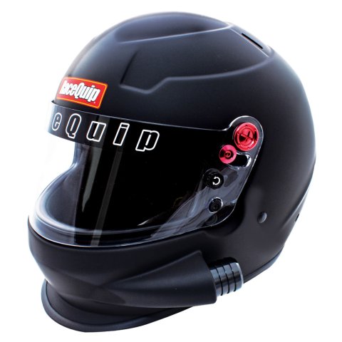 RaceQuip PRO20 Side Air Helmets 296995RQP Helmets, Air, Full, Matte Black, Snell SA2020, EPS Liner, No Graphic, Large, Each