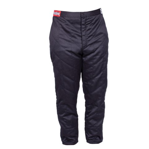 RaceQuip Chevron-5 Nomex® SFI-5 Driving Pants 91629039RQP Pants, Nomex Multi Layer, SFI 3.2A/ 5, Black, Medium, Each