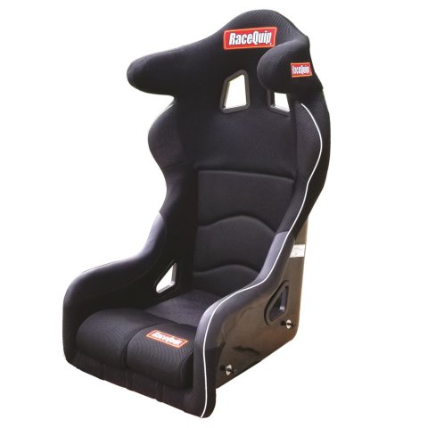 RaceQuip Composite Full Containment FIA Racing Seats 96993399RQP Seat, Composite, Rated, Containment, Black, Highback, 15 in. Width, Each