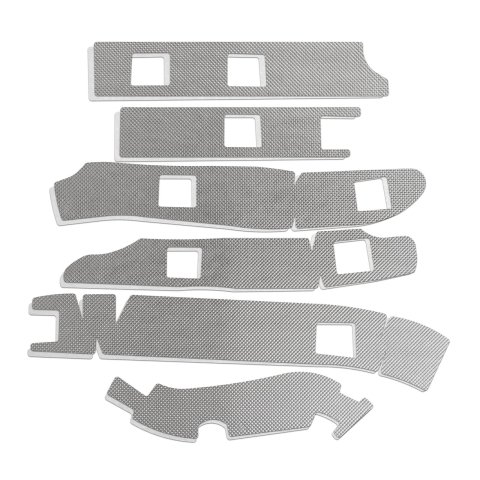 DEI Heat Shield Liners 901070 Liner, Harley-Davidson®, Touring FLH/FLT, Silver, Kit