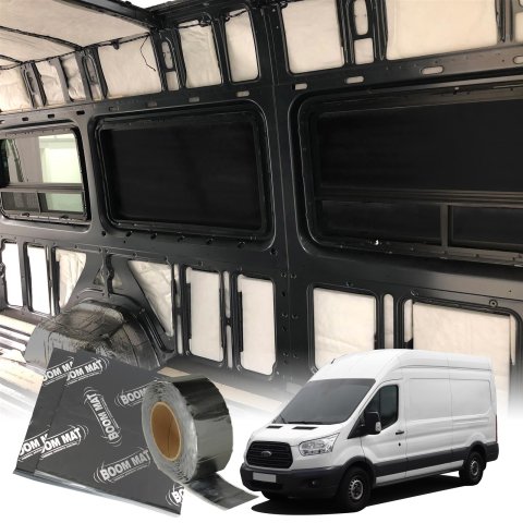 DEI Custom Cut Damping Kits 50455 Ford Transit 148 WB High Cube Ext - Kit