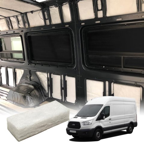 DEI Custom Cut Insulation Kits 50454 Ford Transit 148 WB High Cube Ext - Complete Kit