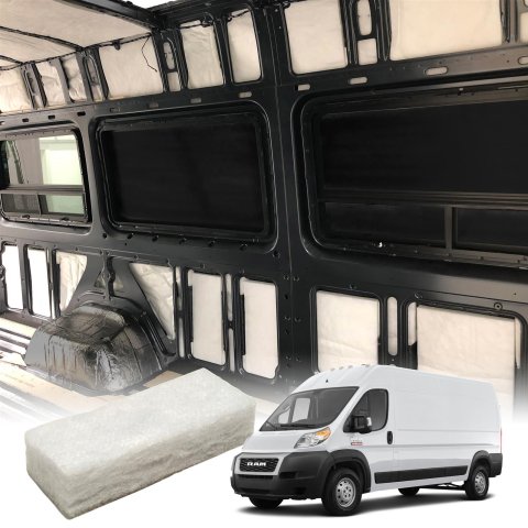 DEI Custom Cut Insulation Kits for 2014-2024 PROMASTER 2500, 3500 - 50456 '22-'23 Ram ProMaster 159 WB High Cube Ext 30mm D-Mat Kit