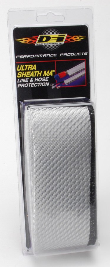 DEI MA Ultra Sheaths 10232 Heat Protection, Sheath, 1,100 degrees F, Slip-on, Silver, 0.75 in. Diameter, 36.00 in. Length, Each