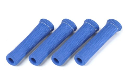 Design Engineering DEI Spark Plug Boot Protectors 10525 Protect-A-Boots, 6" - 4 pack - Blue