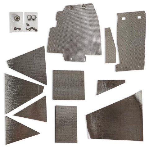 DEI Powersports Heat Control Kits for 2015-2017 SLINGSHOT SL LE - 902471 Kit, Polaris Slingshot LE, Silver, Kit