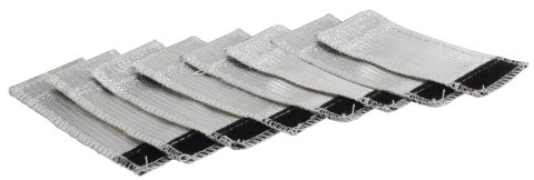 DEI Fuel Injector Reflective Heat Covers 10383 Protection, Covers, Silver, Set of 8